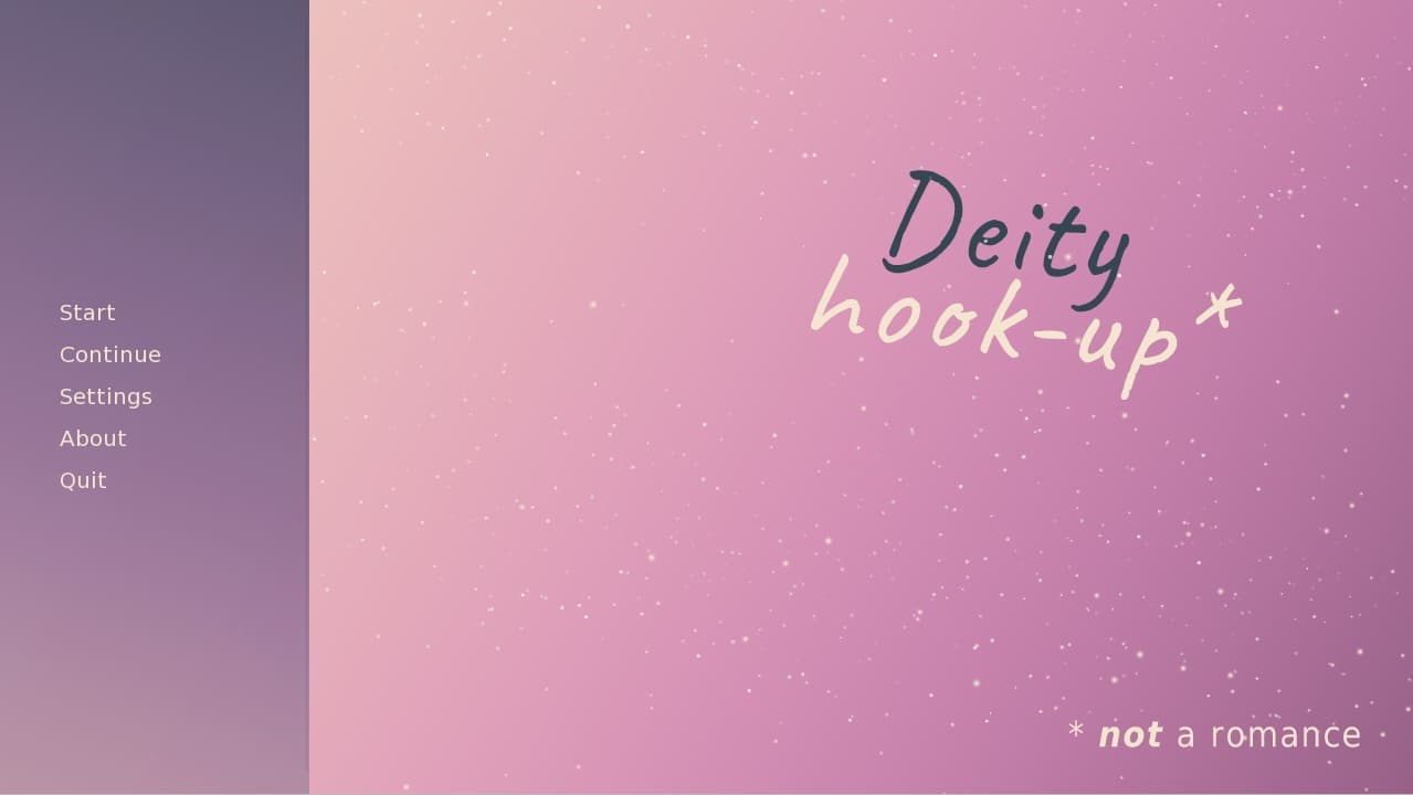 Deity Hook-Up (Not A Romance) screenshot 4