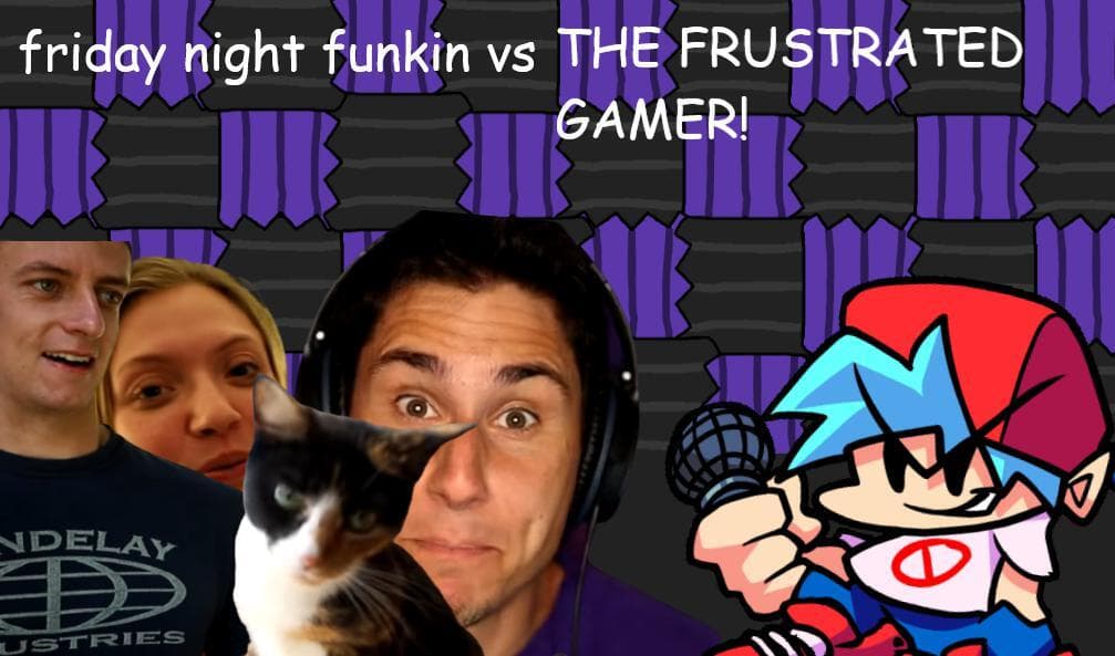 friday night funkin vs the frustrated game full mod!