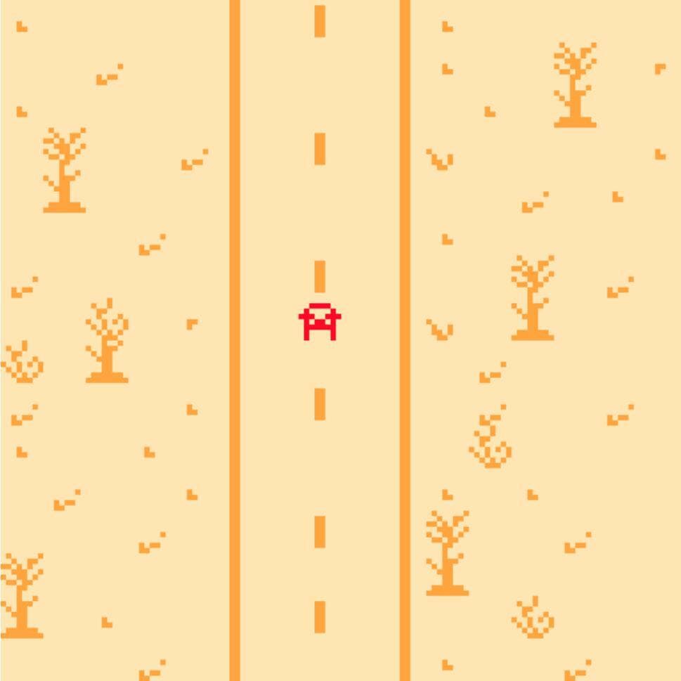 pretty fast red sport car (bitsy) screenshot 2