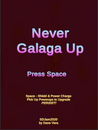 Never Galaga Up