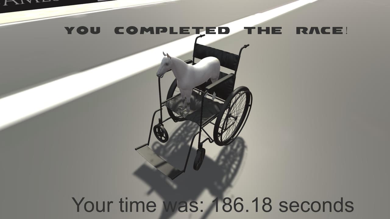 Wheelchair Horse Racer screenshot 4