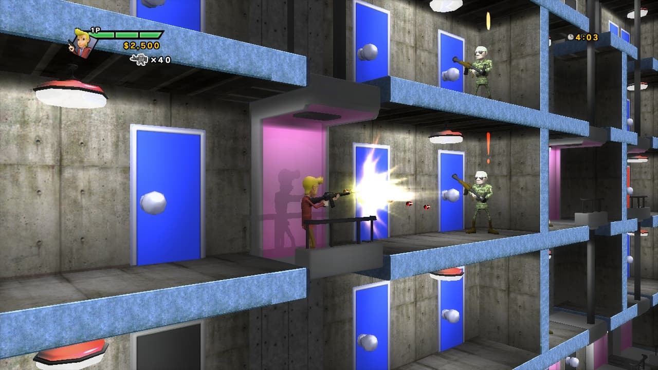 ELEVATOR ACTION DELUXE screenshot 2