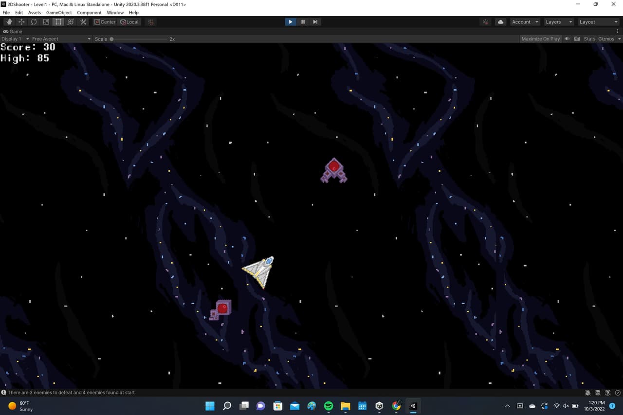 2D Shooter Tutorial (mcken288) screenshot 4