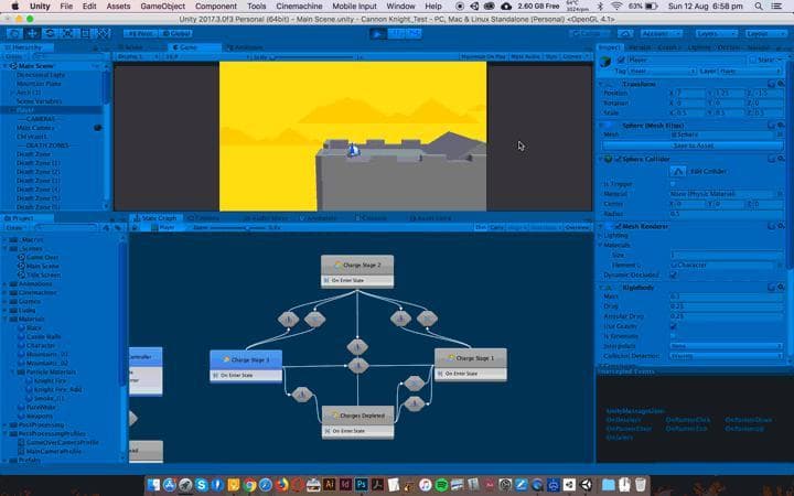 Dashing Knight - Game Jam Prototype