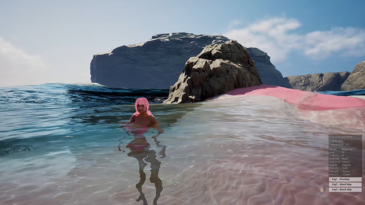 ☆IDOL GLAXY Fun at Pink Beach with DODOYA screenshot 4