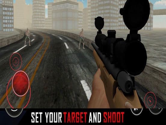 Real Brave Sniper VS Zombies