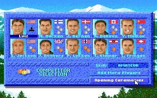 Winter Challenge (1991) screenshot 5