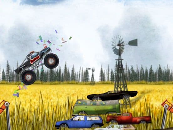 Stickman Downhill Monstertruck screenshot 5