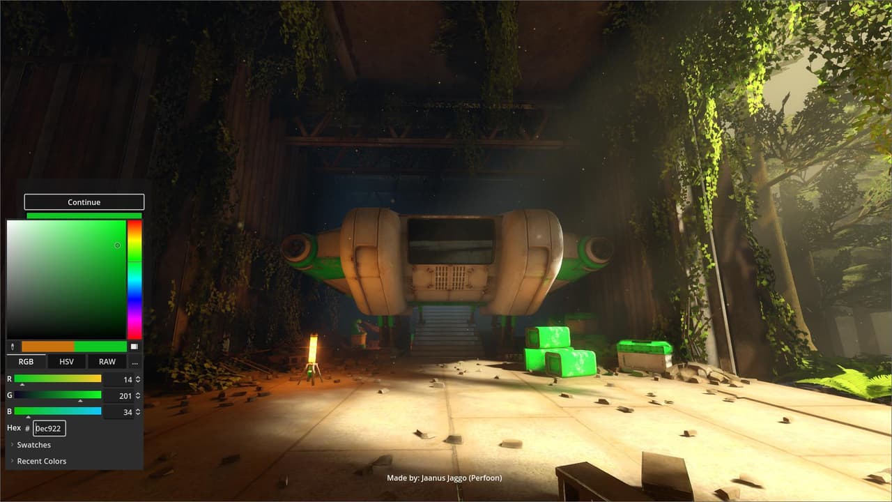 Abandoned Spaceship Godot 4 Demo