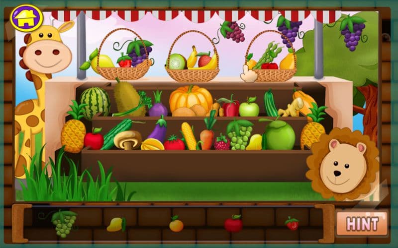 Hidden objects Play peek a boo screenshot 3