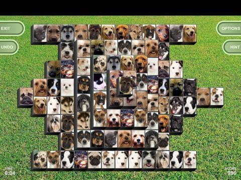 Puppy Dog Mah Jongg Solitaire screenshot 2