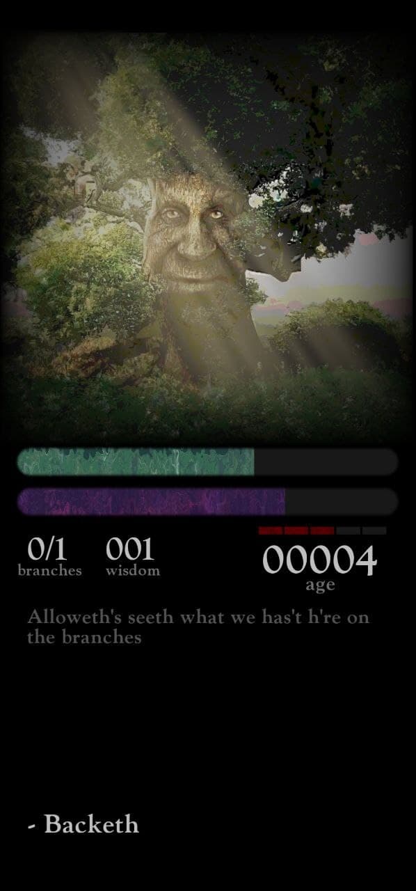 Wise Mystical Tree (солнышко) screenshot 3