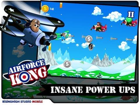 Air Force Kong Vs the Sky Plane Battle Squadrons screenshot 4