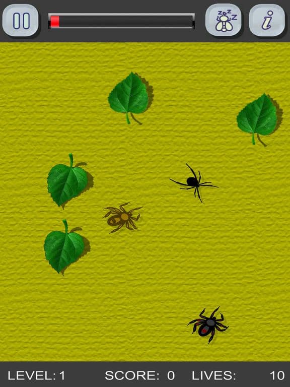 Kill the spiders! Black Widow