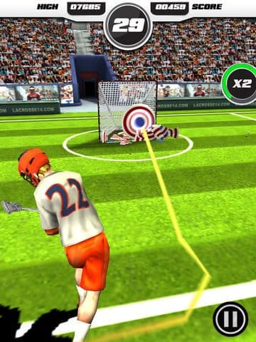 Flick Lacrosse LITE screenshot 3
