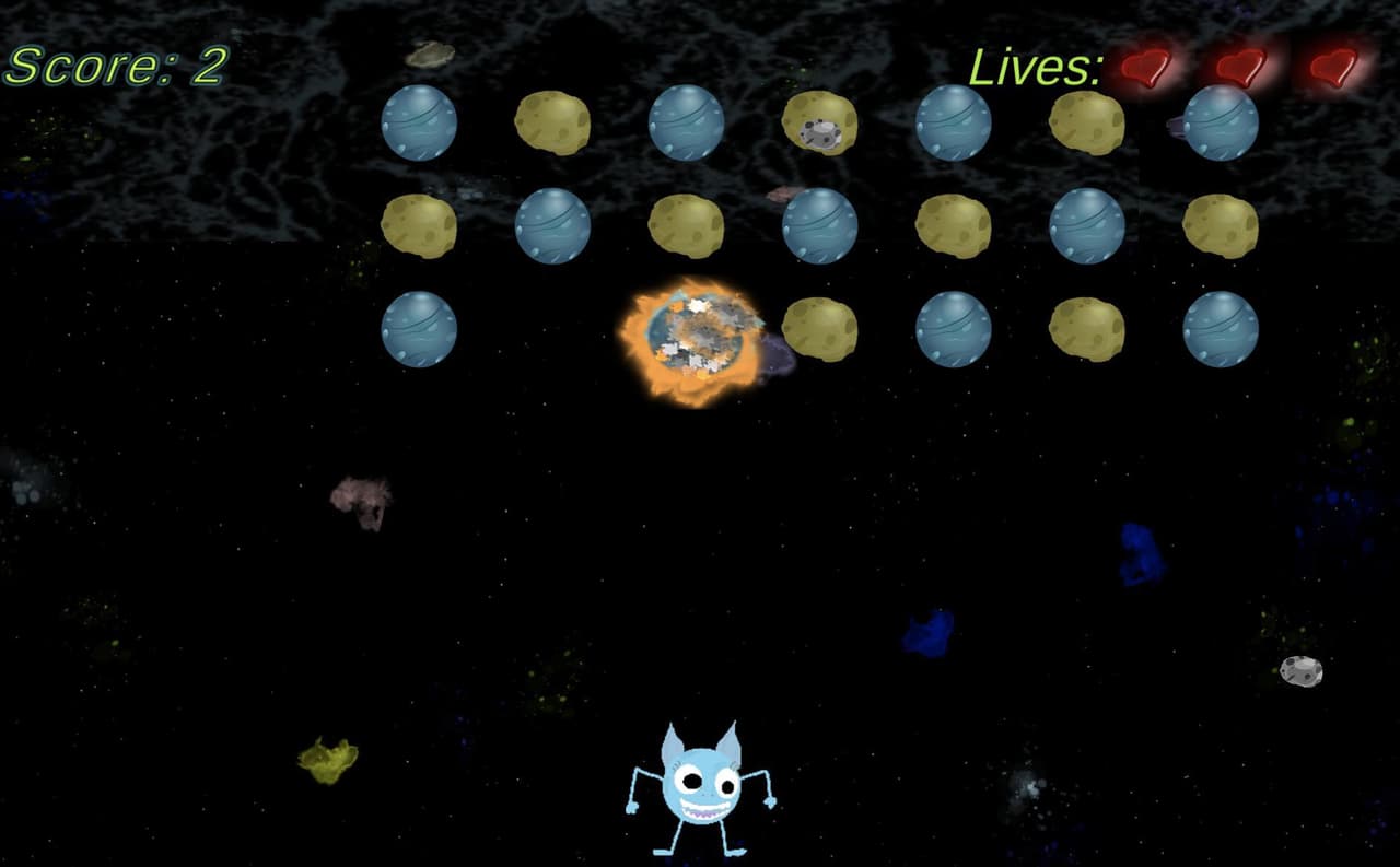 Asteroid Attack (silmx) screenshot 4