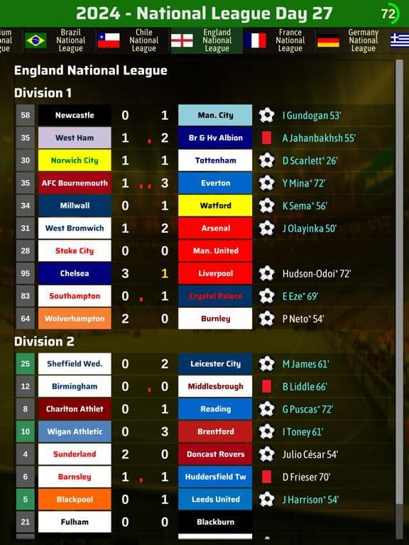 Elifoot 20 PRO screenshot 2