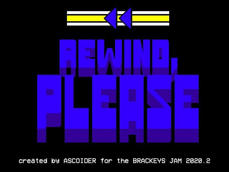 REWIND PLEASE "canvas" edition