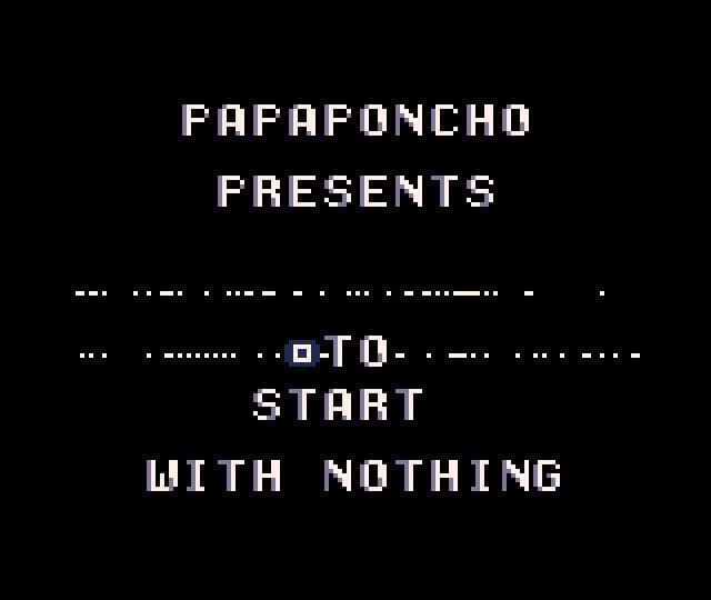 Ludum Dare 45−Start With Nothing screenshot 2