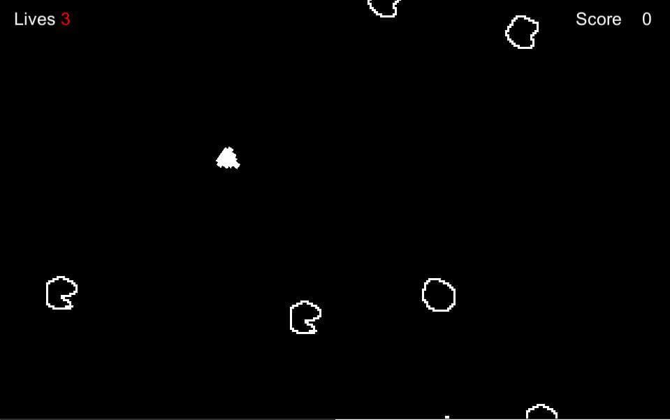 Theos Asteroid Game