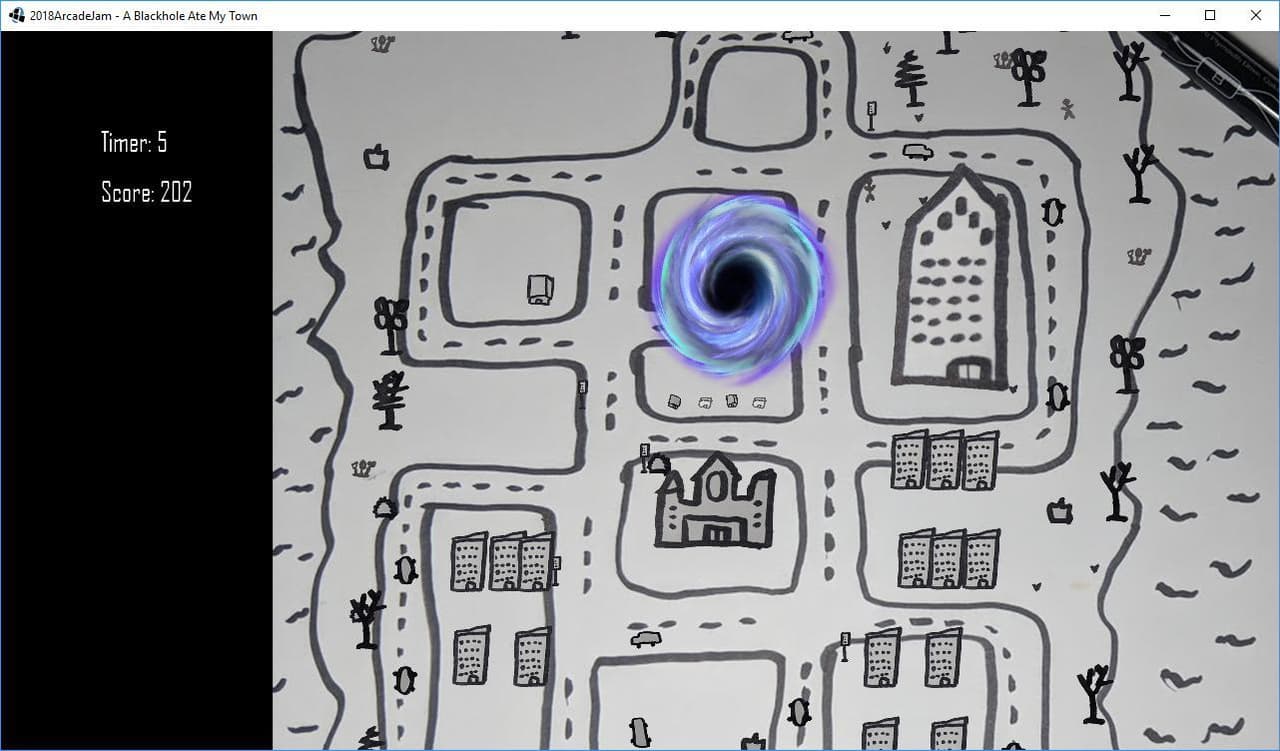 A Blackhole Ate My Town