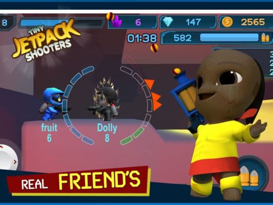 Tiny Jetpack Shooters: Online screenshot 4