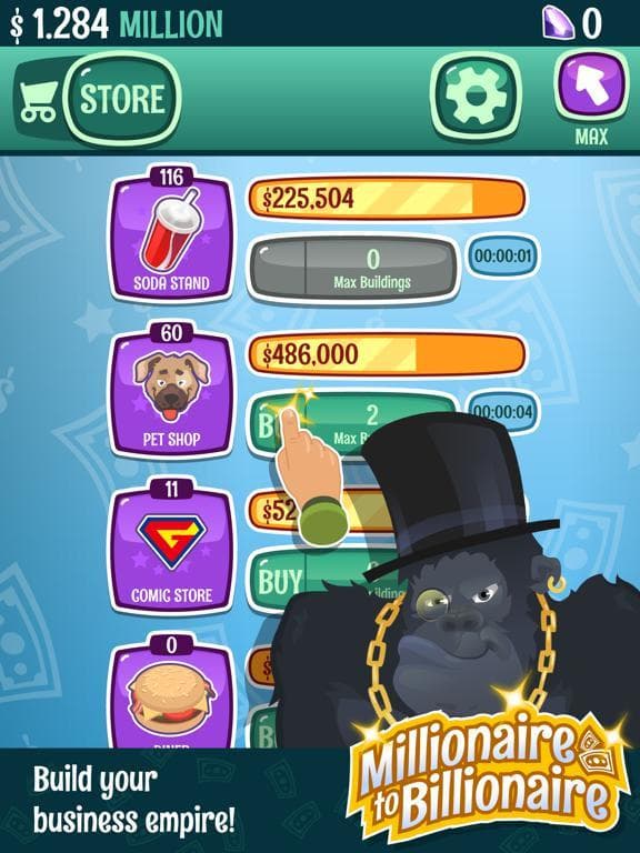 Millionaire To Billionaire - Clicker Game screenshot 3