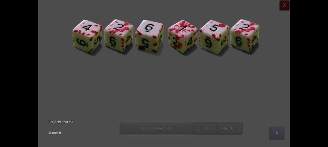 Dice Tossing Game