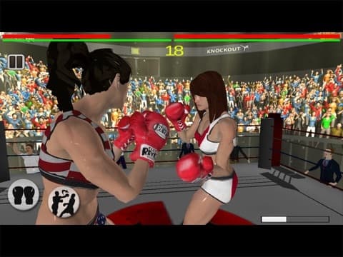 Real 3D Women Boxing screenshot 6