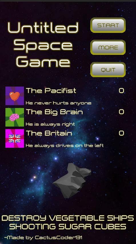 Untitled Space Game (CactusCoder131) screenshot 2