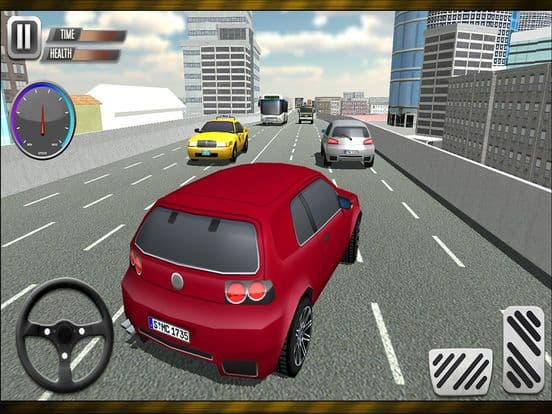 City Test Driving School & Car Parking Simulator screenshot 2