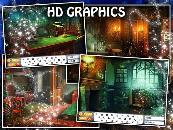 Hidden Object of Missing Alphabets