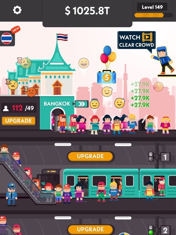 Idle Subway Tycoon screenshot 3