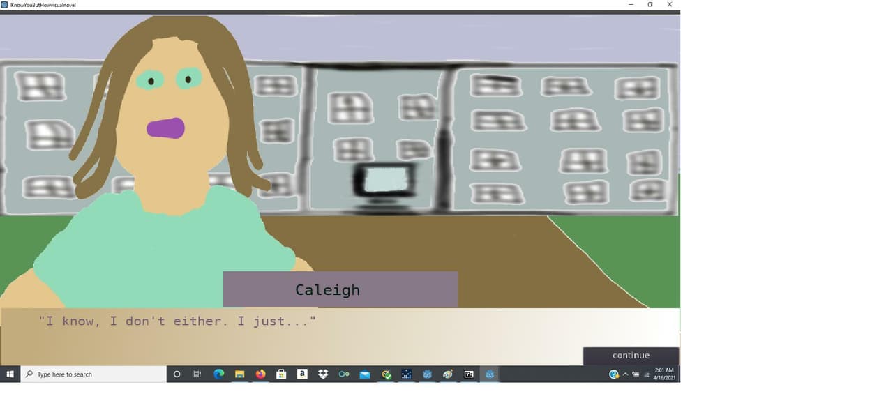 I Know You, But How Visual Novel screenshot 2