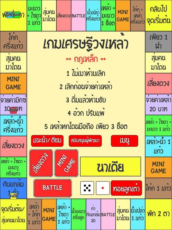 เกมเศรษฐี วงเหล้า screenshot 2