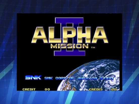 ALPHA MISSION II ACA NEOGEO screenshot 2