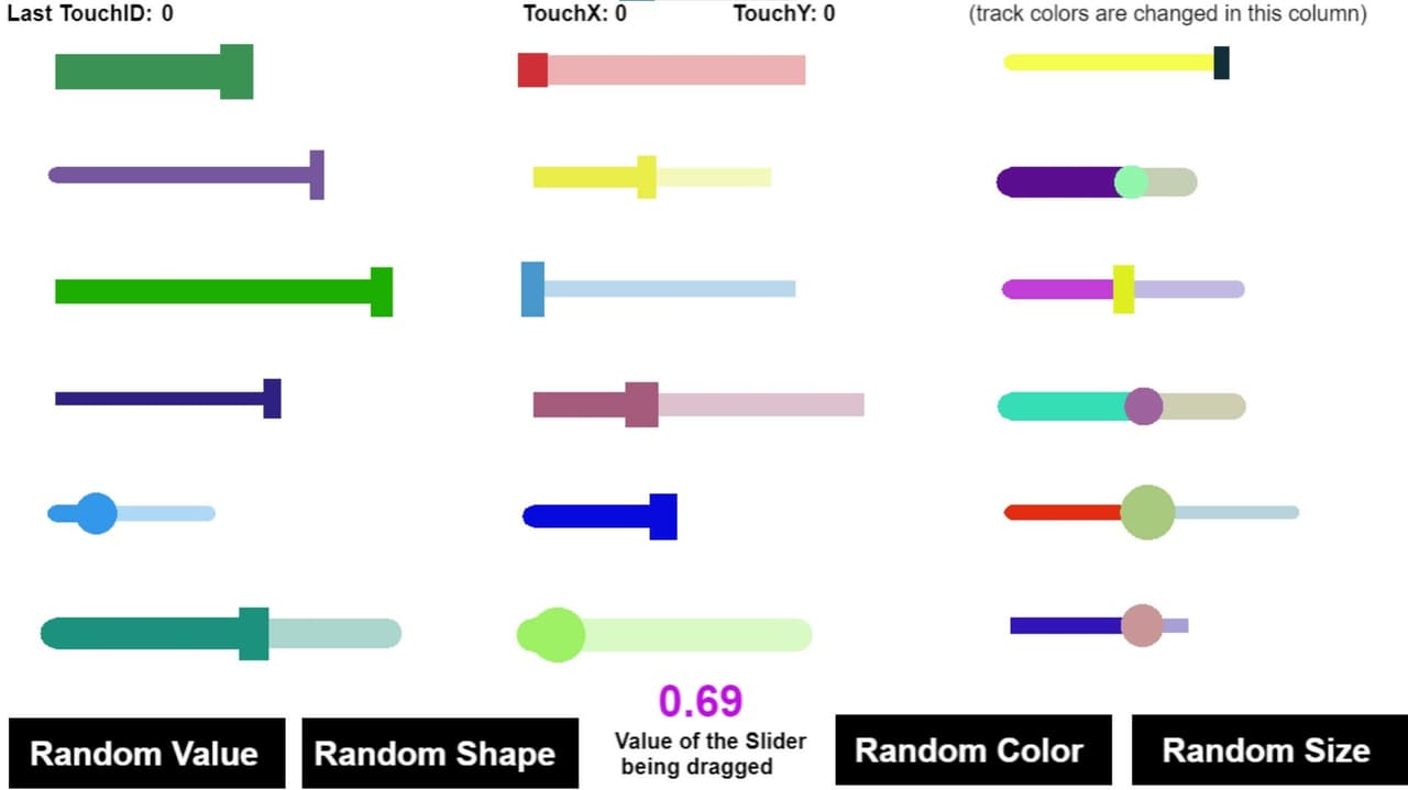 Draggable Slider Control (extension)