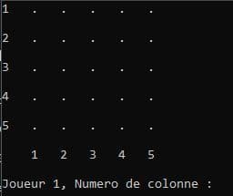 Puissance3 console screenshot 2