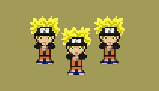 Naruto character prototype screenshot 2