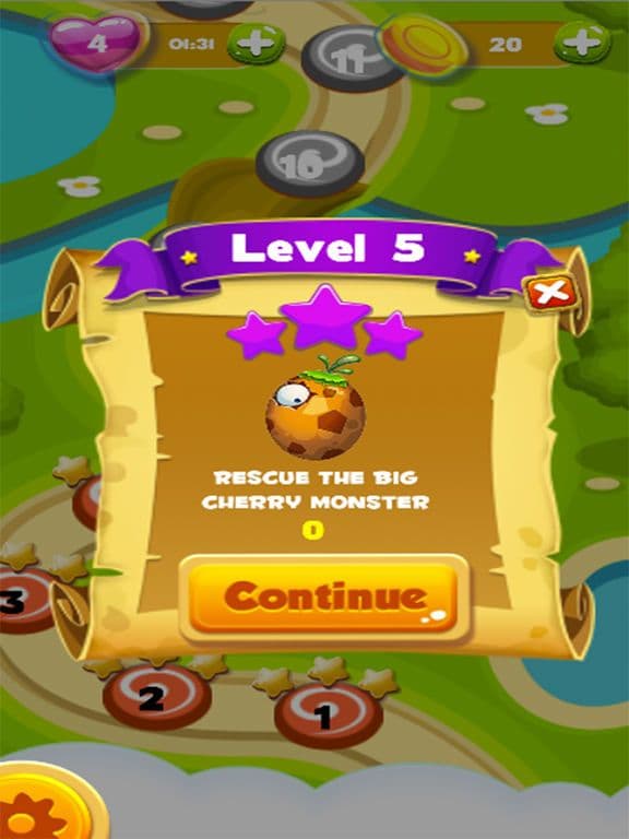 Monster Bubble Shooter - Hunter Ball Pop Mania screenshot 3