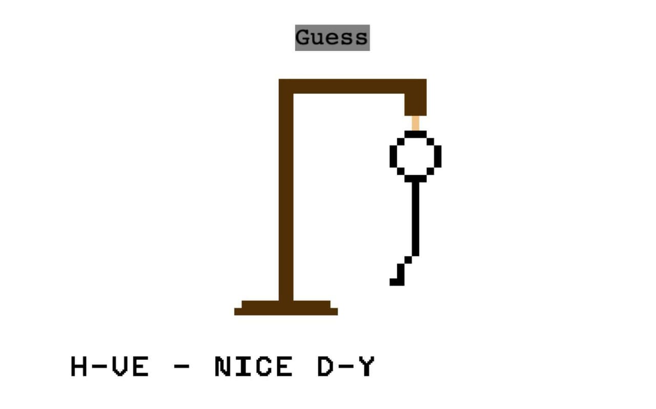 hangman (itch) (marissavera) screenshot 2