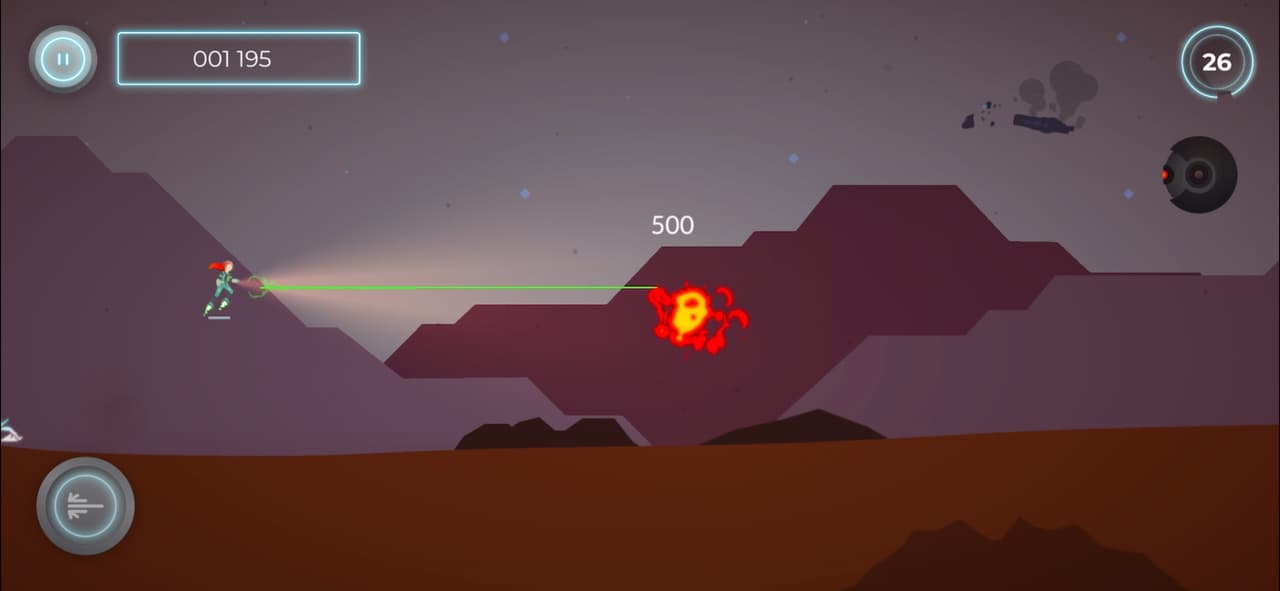 RUBY - Endless Mars Runner screenshot 3