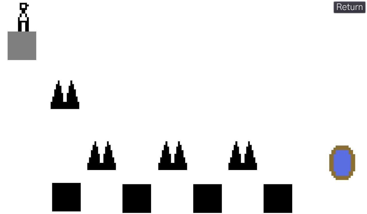 Black and White platformer
