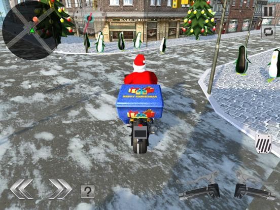 Santa Moto Bike Rider screenshot 4