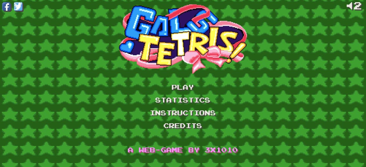 Gals Tetris screenshot 2