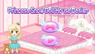 Princess Snow Doll House Design screenshot 3