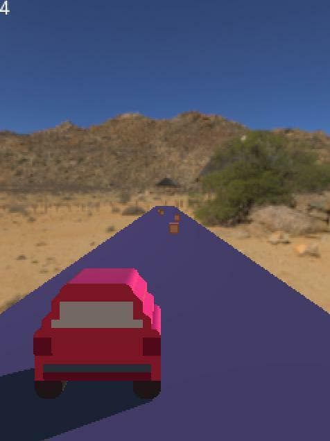 car on the road type game - 1HGJ