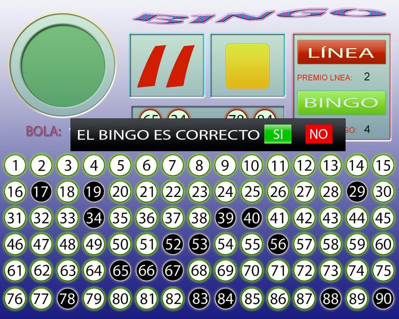 Bingo en Casa screenshot 4