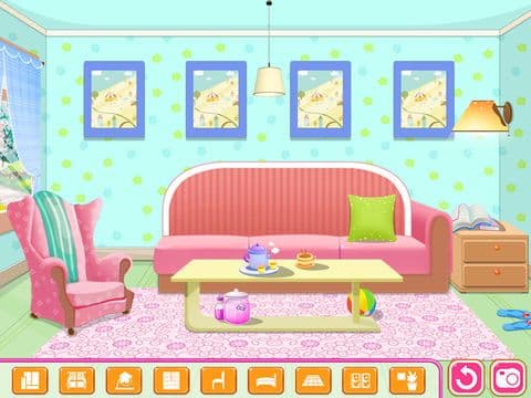 Princess Room Decoration - Girl Games screenshot 4