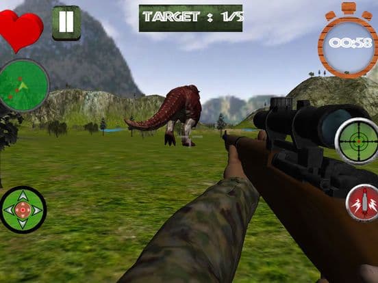 Jurassic Island Angry Dinosaurs Shooting screenshot 2
